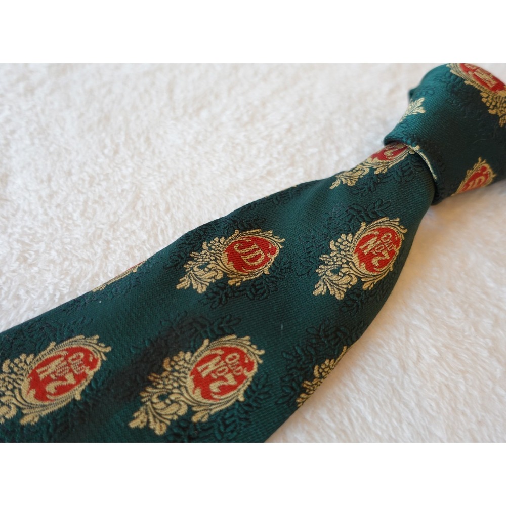 Jack Daniel's Distillery JD No 7 Neck Tie Whiskey Bourbon Label Vintage Kentucky